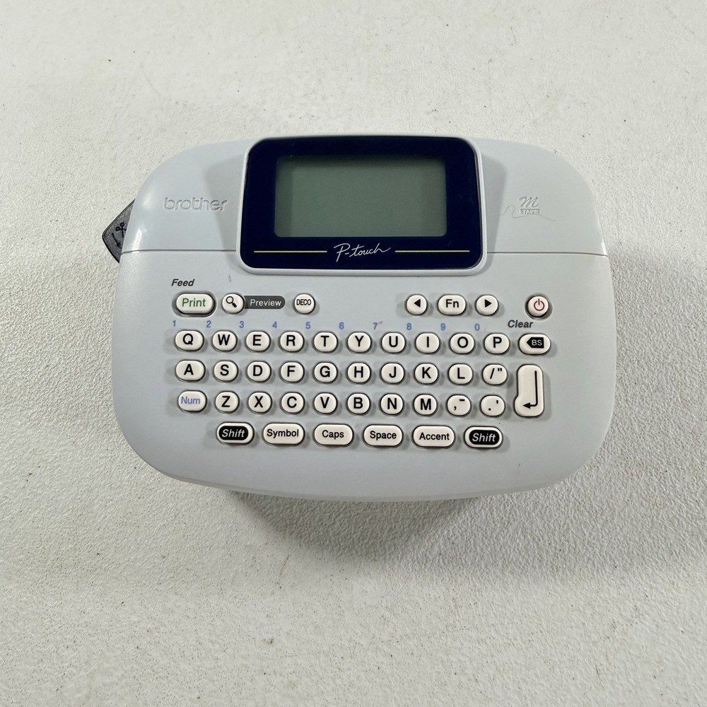 Brother P-Touch PT-M95 Label Maker Portable Thermal Printer Tested Working